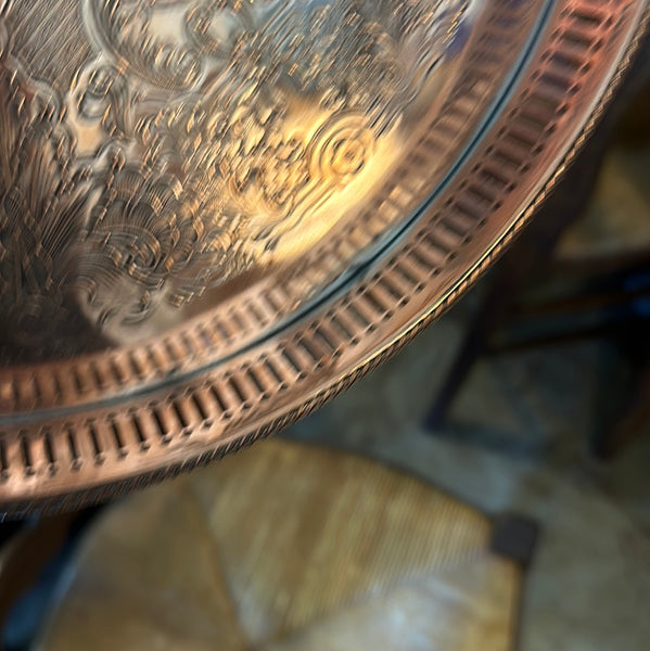 Copper Drinks Tray