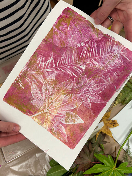 Botanicals and Bubbles with artist Angela Zokan