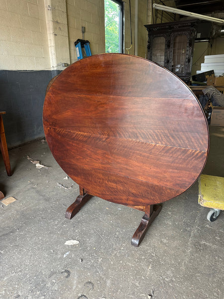 French Walnut and Oak Vendange Table