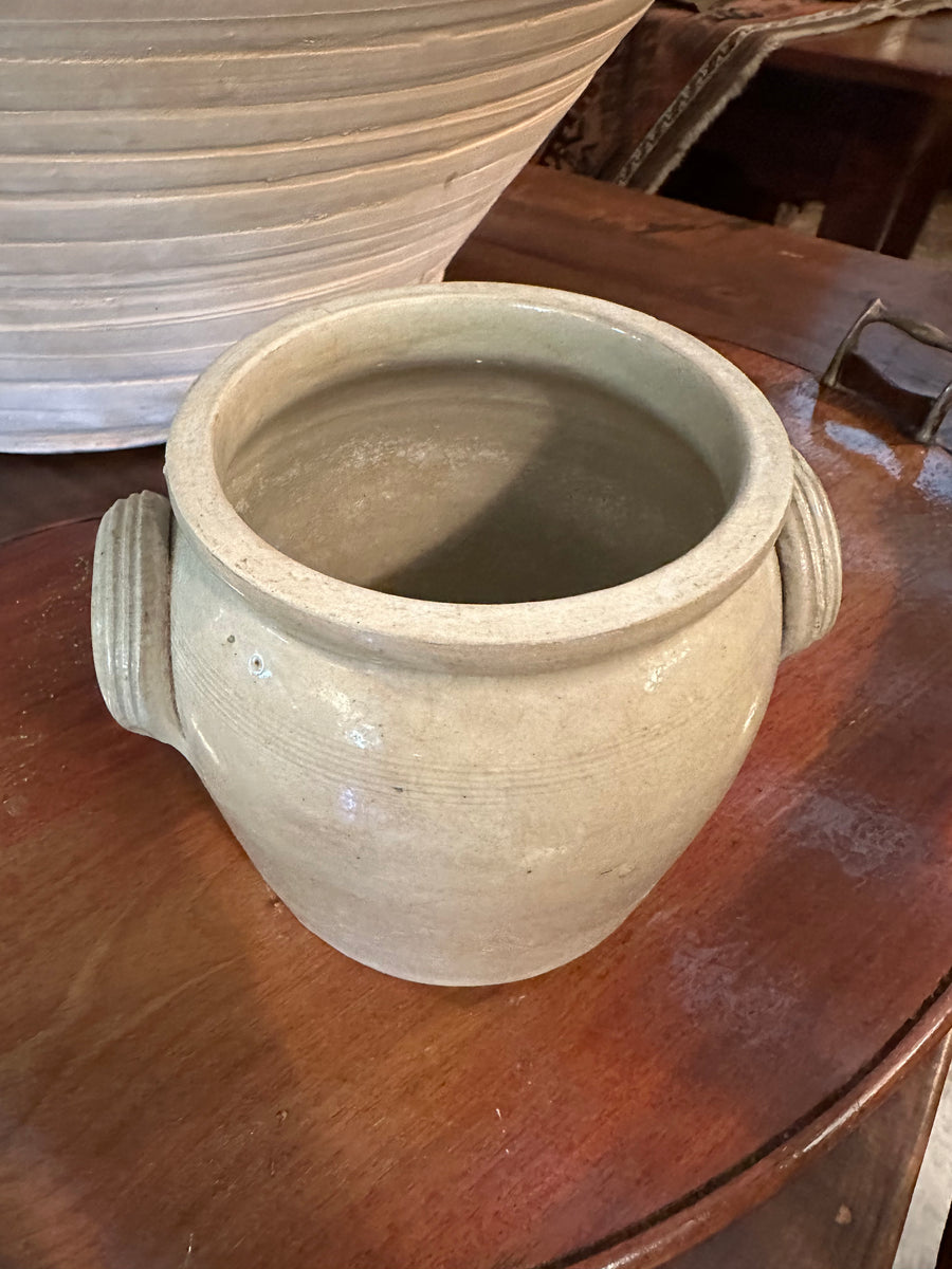 Small French Stoneware Crock – McIntosh Cottage Antiques