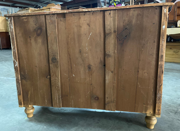 Wide English Pine Chest
