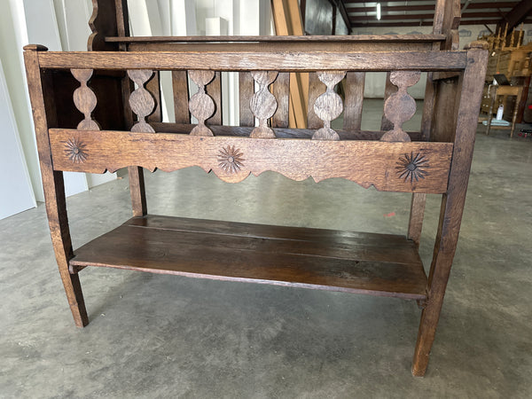 Unusual French Oak Dresser
