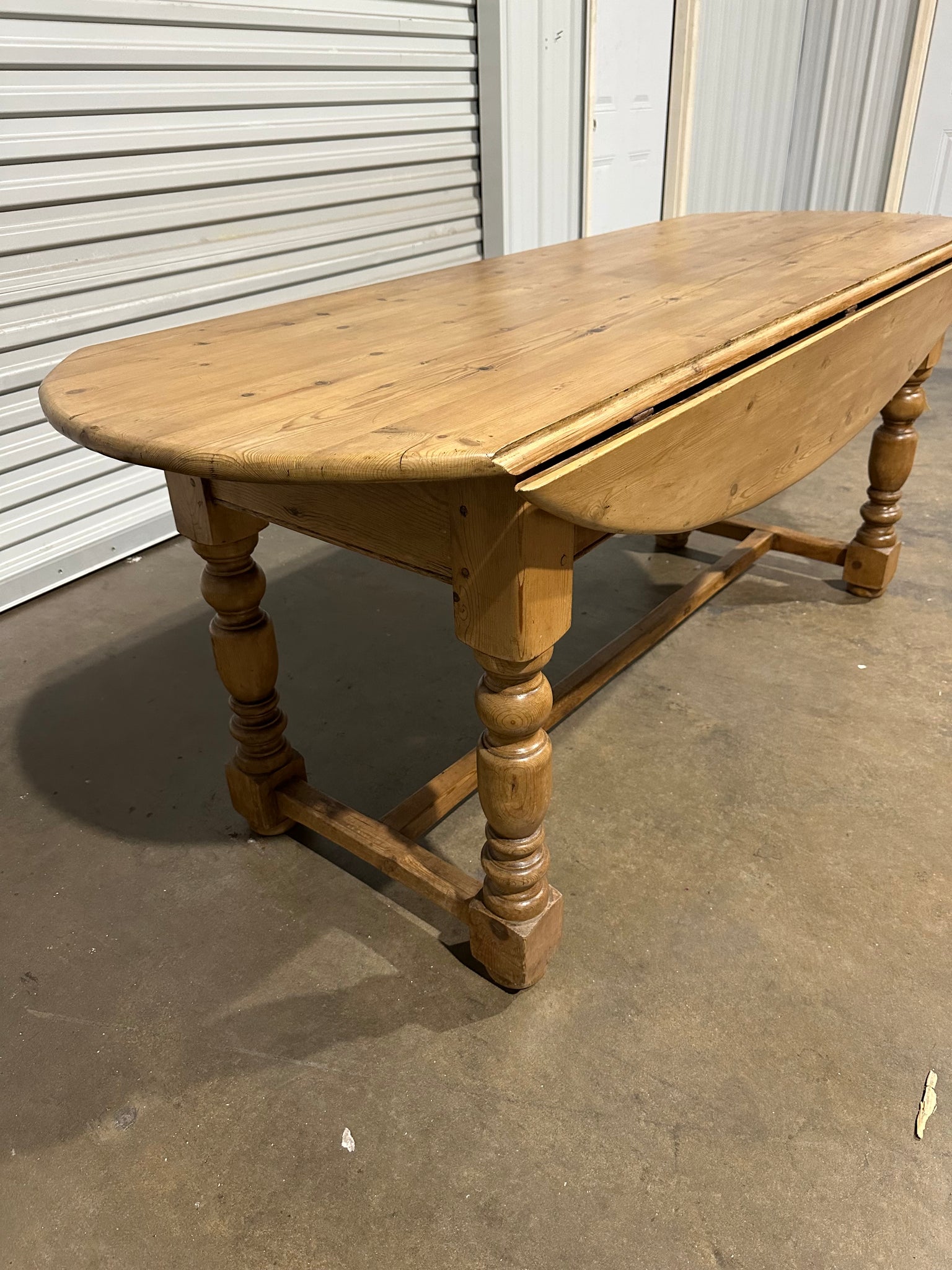 Irish Pine Drop Leaf Table McIntosh Cottage Antiques
