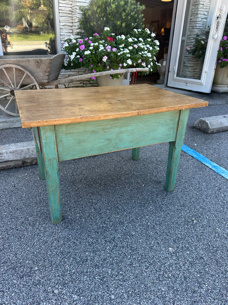 Small Painted Base Coffee Table