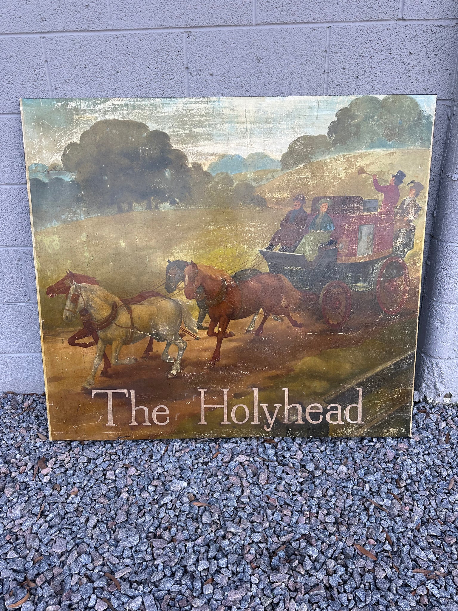 "The Holyhead" Pub Sign