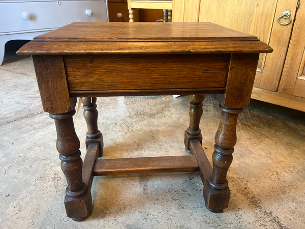 English Oak Joint Stool