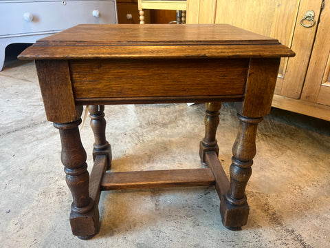 English Oak Joint Stool