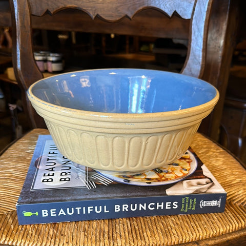 Kitchenalia Mixing Bowl, Blue Interior