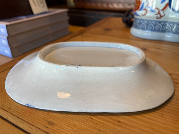 Very Small Blue Willow Platter