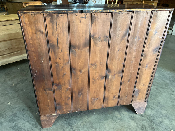 Mahogany Bow Front Chest