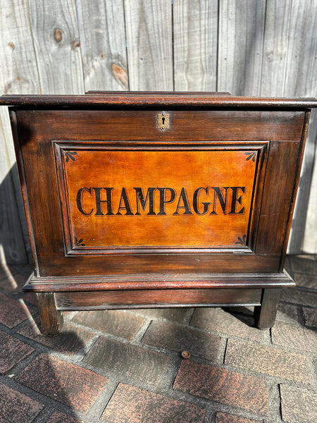 Original Victorian Champagne Box