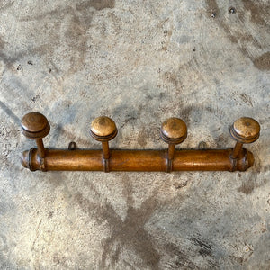 French Faux Bamboo Coat Rack
