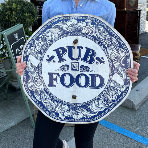 "Pub Food" Sign