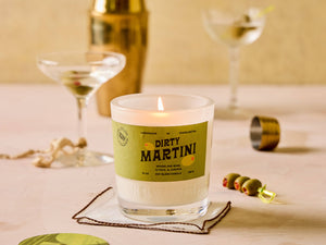 Rewined Dirty Martini Candle