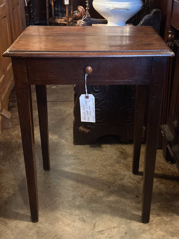 French Oak Lamp Table