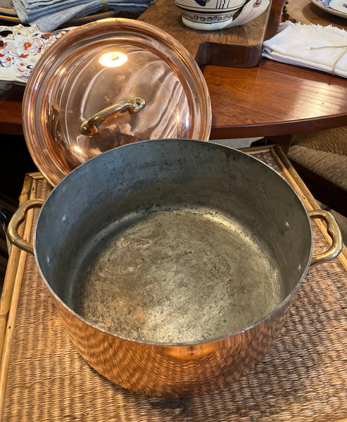 Copper Pot with Lid