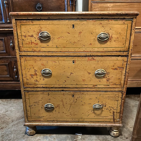 Wellington Chest, Original Paint