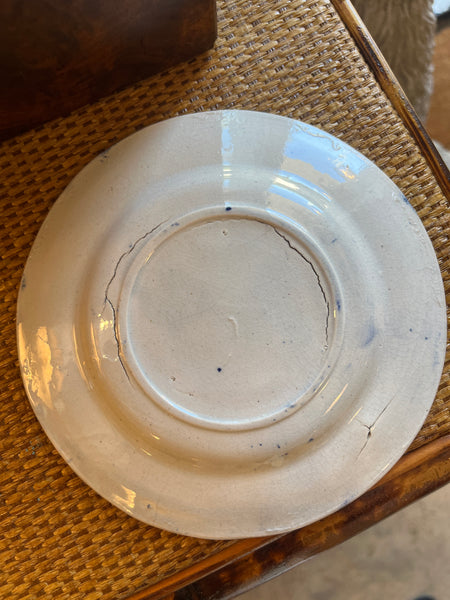 Very Small Blue Willow Plate