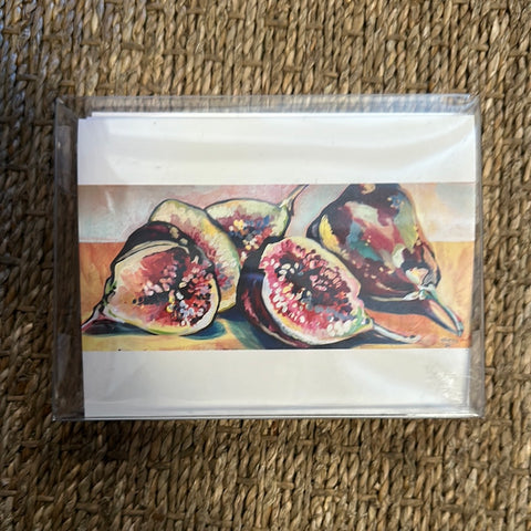 Set of 5 Notecards - 5 Figs