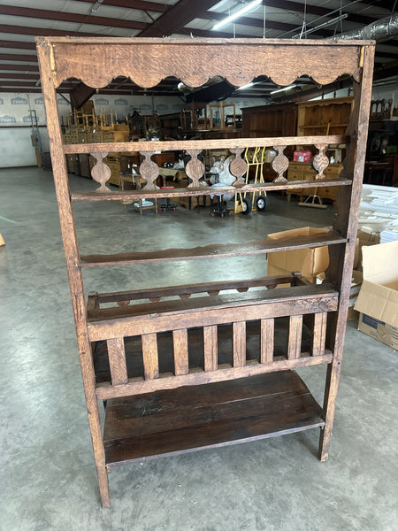 Unusual French Oak Dresser