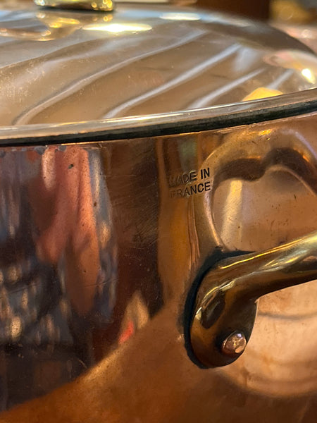Copper Pot with Lid