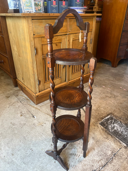 Barley Twist Folding Cake Stand
