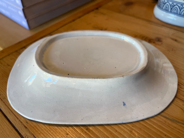 Very Small Blue Willow Platter