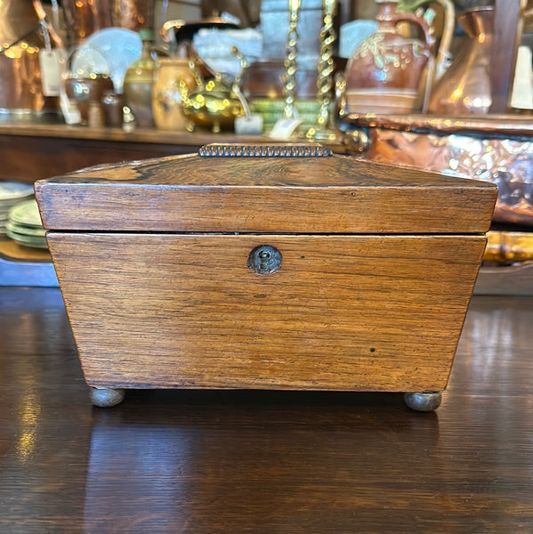 Rosewood Tea Caddy