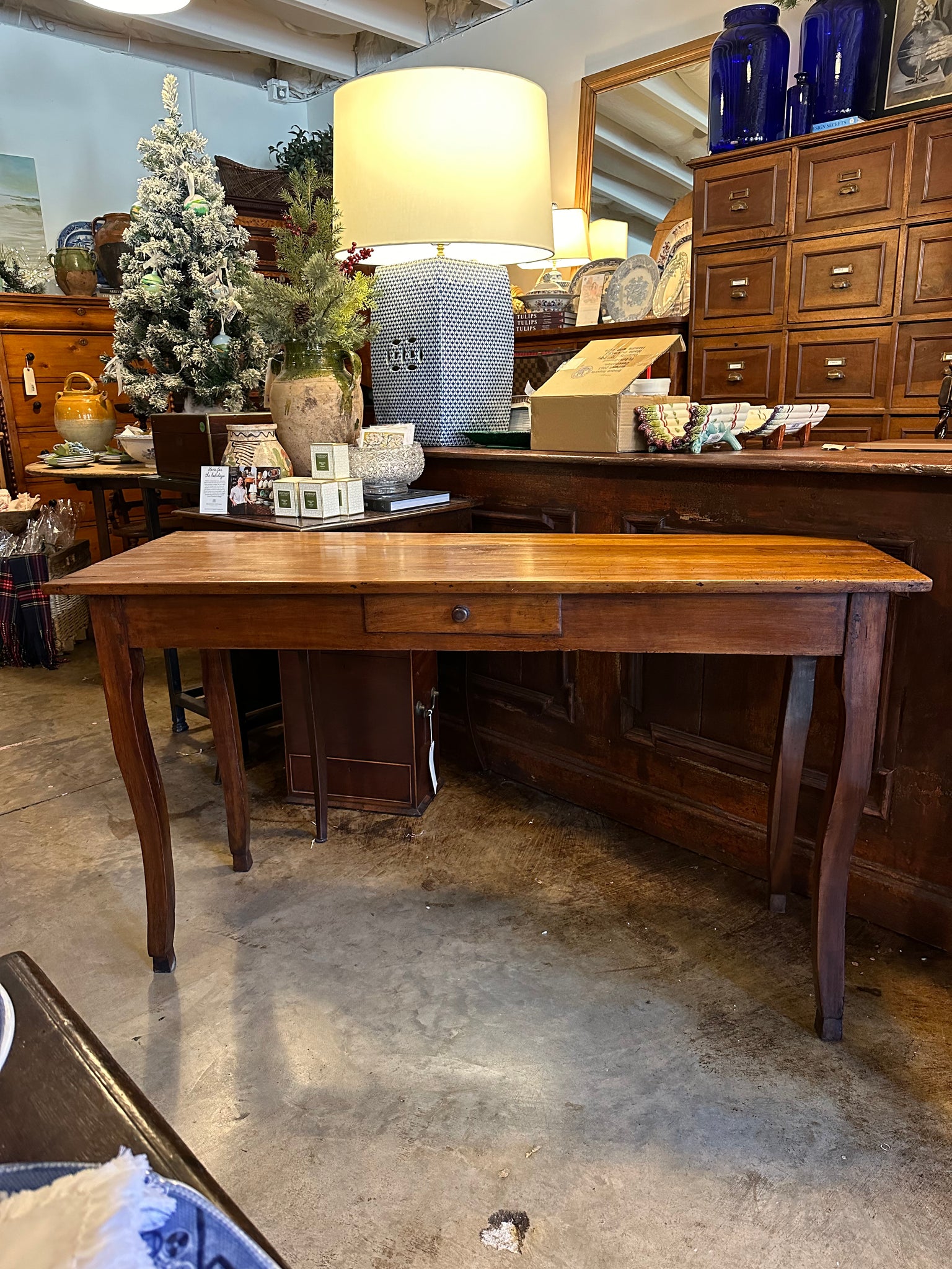 French Cherry Serving Table