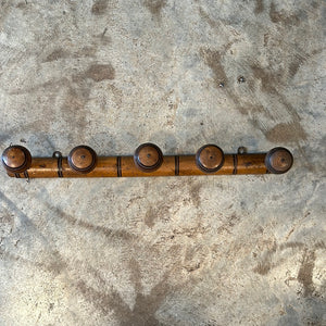 French Faux Bamboo Coat Rack