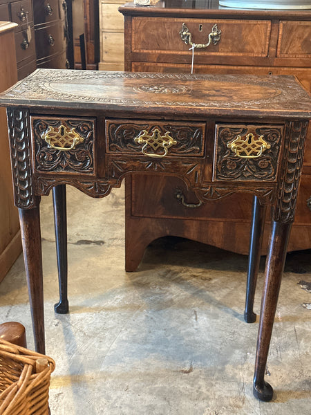 George II Oak Lowboy