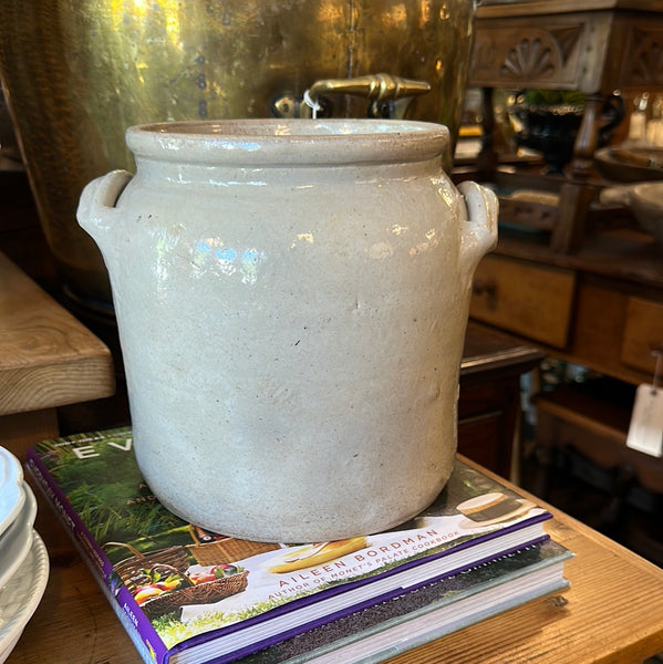 Medium French Stoneware Crock