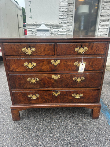 Burl Walnut Chest