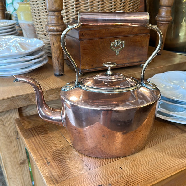 Copper Tea Kettle, Oblong