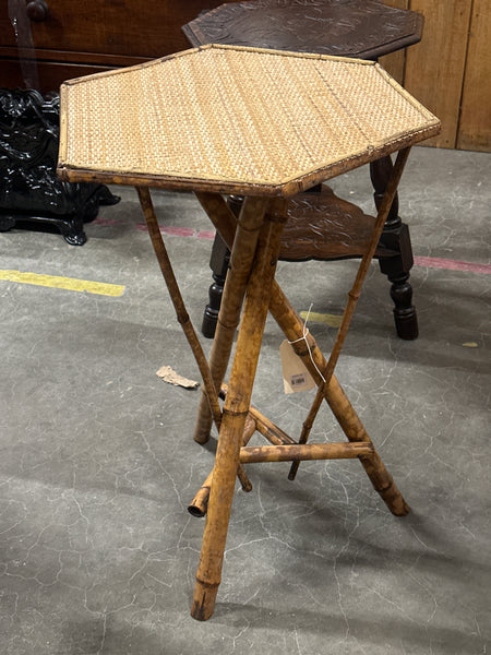 Hexagonal Bamboo Table