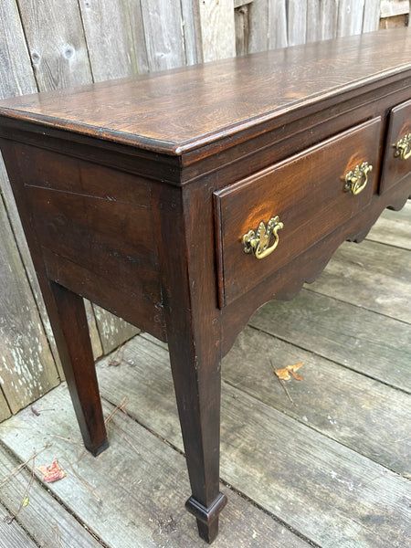 English Oak Dresser Base