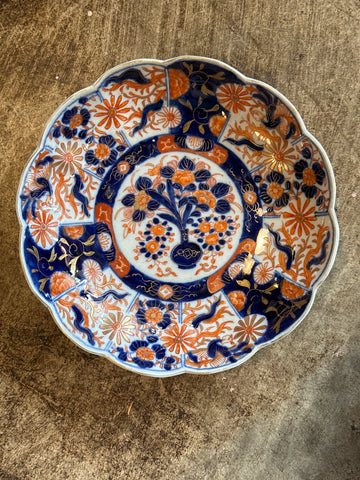 Imari Plate, 8.75"