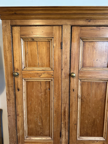 English Pine Housekeeper's Cupboard