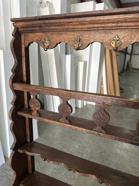 Unusual French Oak Dresser