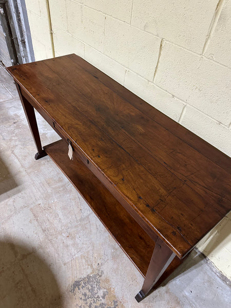 French Walnut Server