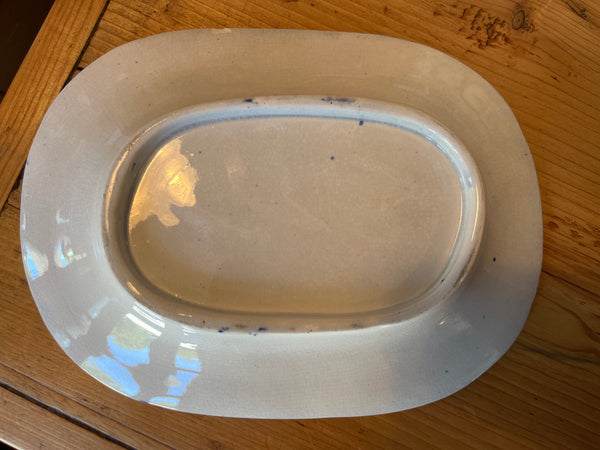 Very Small Blue Willow Platter