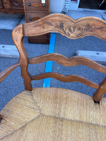 French Rush Seated Bench