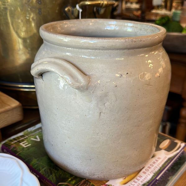 Medium French Stoneware Crock