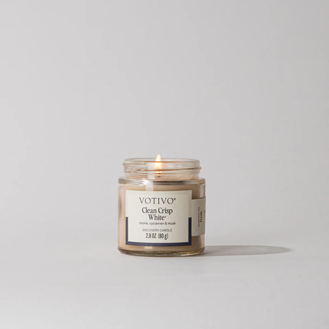 Clean White Crisp Discovery Candle