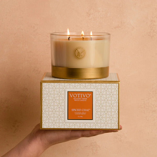 Spiced Chai Holiday 3-Wick