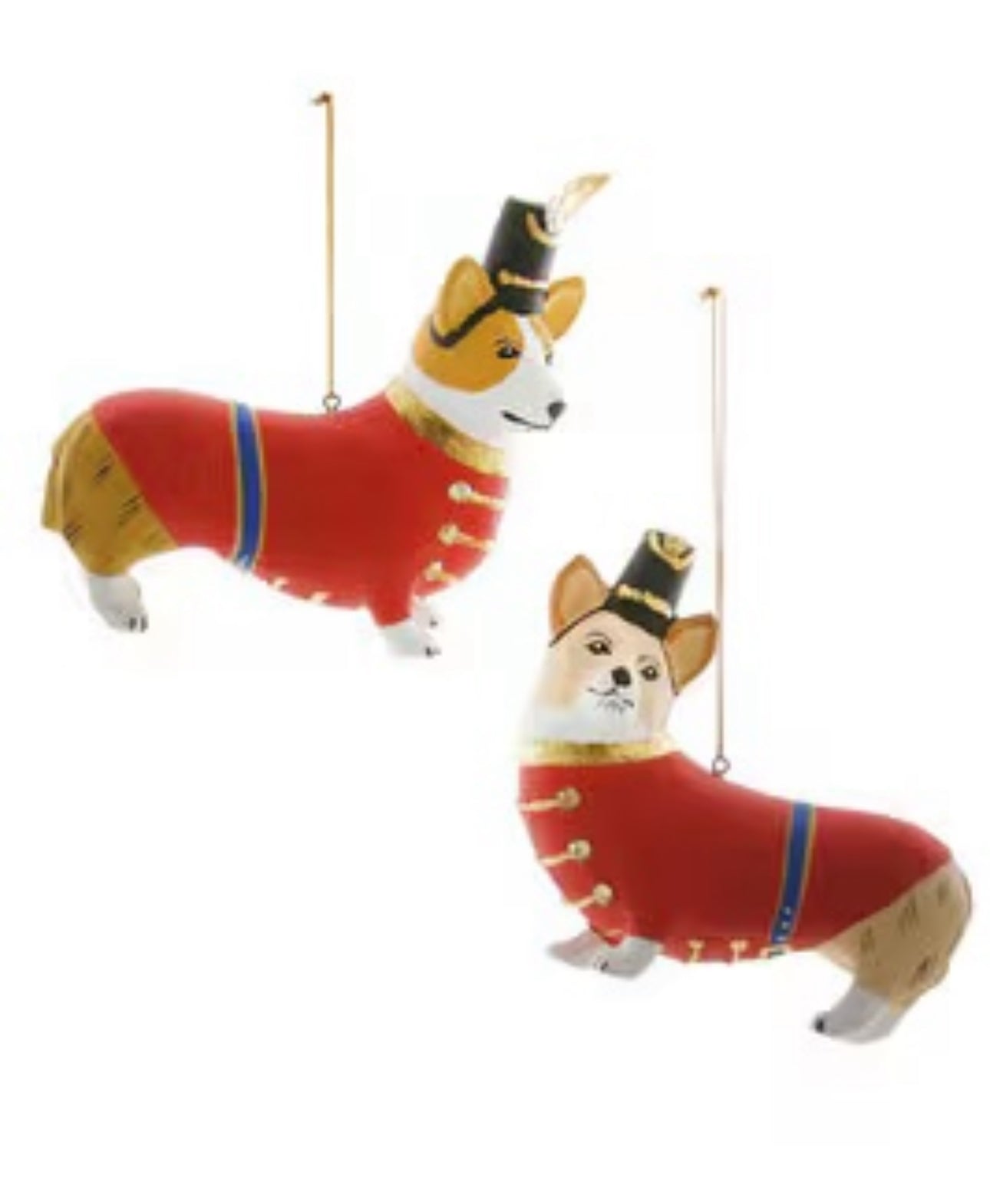 Christmas Corgi Ornament