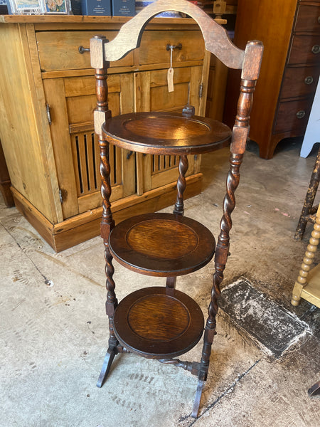 Barley Twist Folding Cake Stand