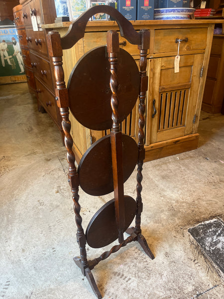 Barley Twist Folding Cake Stand