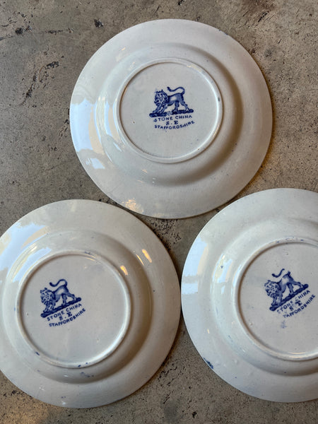 Very Small Blue Willow Plate