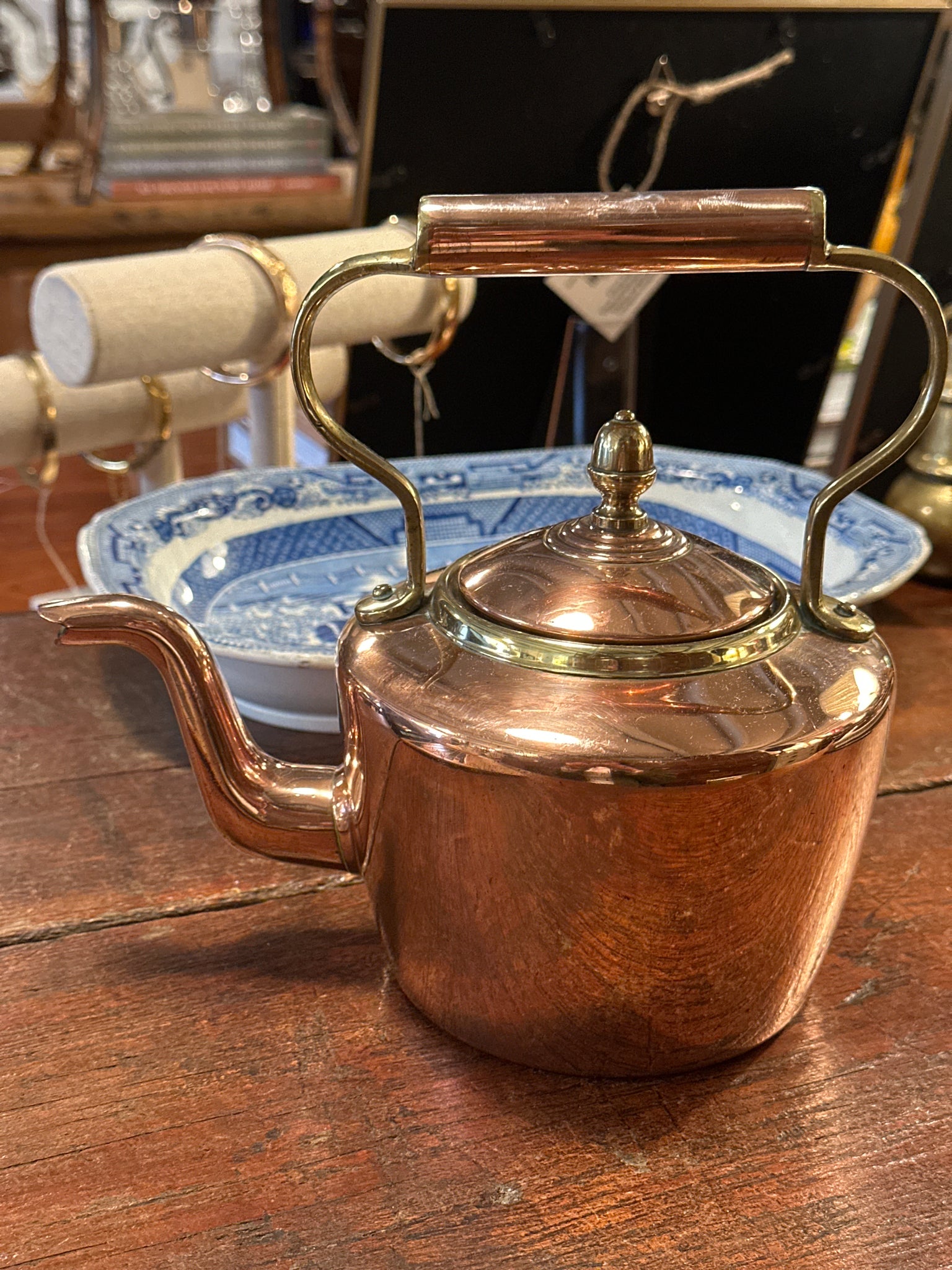 Small Copper Tea Kettle